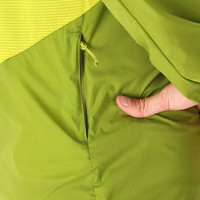 Rab睿坡男士运动登山速干防风透气套头式软壳衣轻薄外套 QWS-59 爆竹红FCR L