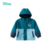 迪士尼宝宝 春季男女童时尚休闲卡通舒适百搭儿童外套 ZD1ES033海洋蓝 130
