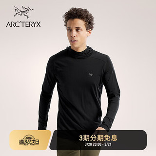 ARC'TERYX 始祖鸟 IONIA MERINO WOOL HOODY 男款 羊毛长袖T恤