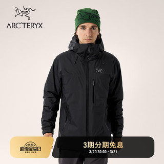 ARC'TERYX 始祖鸟 BETA INSULATED JACKET GORE-TEX 防水 男子 保暖棉服 BLACK/黑色 M