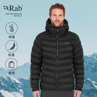 Rab睿坡Nebula pro户外秋冬男士保暖防风连帽透气舒适棉服 QIP-23 TRD