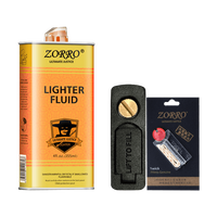佐罗（ZORRO） 清香型zorro佐罗打火机煤油燃油油通用火机油火石棉芯配件 佐罗蓝油(送垫火石棉芯