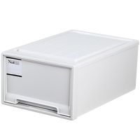 Jeko&Jeko  特大号收纳箱抽屉式收纳盒 家用衣柜衣服棉被子内衣整理储物柜  【CM】