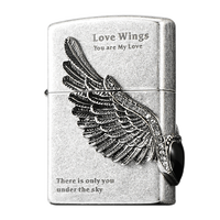 ZORRO佐罗打火机煤油防风爱神之翼七夕礼物送男友圣诞礼物送老公