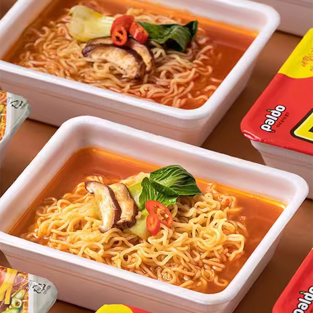 八道 paldo 牛肉碗面泡菜面组合 86g*6盒