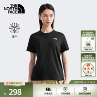 THE NORTH FACE 北面 女短袖T恤8CK8 JK3/宇宙黑 S /155