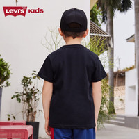 Levi's李维斯童装年夏季男童冰感短袖t恤圆领打底衫儿童上衣 黑美人 150 /72 【身高140-152cm】