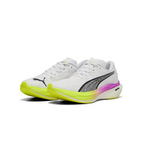 碳板氮气科技轻量缓震彪破3跑步鞋男PUMA彪马309707 白-黄色-酱紫红-16 42