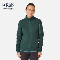 RabRAB睿坡女士Ryvoan抓绒卫衣立领抓绒衣户外健身保暖外套 QFF-96