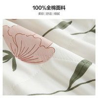 太湖雪夏凉被100%蚕丝空调被全棉纯棉可水洗单双人薄被子加大尺寸 200*230cm【清爽透气丝丝沁凉】