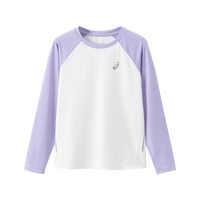 亚瑟士（asics）童装2024秋季男女童运动休闲速干百搭针织T恤333241003058