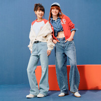 Gap女装2025春季美式胶印logo连帽卫衣经典款休闲外套761039 红色 XL (175/92A)亚洲尺码