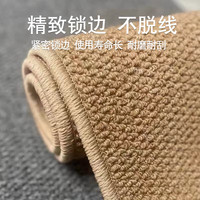 DEEMOON客厅地毯日式极简沙发茶几卧室防滑耐脏大面积防猫抓200*300cm 浅灰色 200*300cm防猫抓