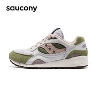 百亿补贴：索康尼 saucony SHADOW 6000豆沙鞋男女经典复古休闲鞋运动鞋灰绿