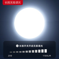雅尼（YANI） LED露营灯超亮超长续航野营灯户外挂灯便携式家用应急停电帐篷灯 F03-Pro-黄白双光源