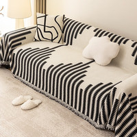 薇薇公主 沙发盖布 沙发巾 180*130cm 黑色