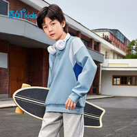361°童装 儿童卫衣25春季男中大童运动弹力保暖套头卫衣