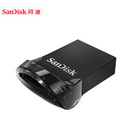 SanDisk 至尊高速系列 CZ430 酷豆 USB 3.1 U盘 黑色 128GB USB-A