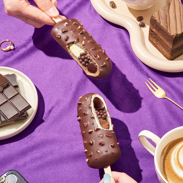 可爱多 可爱多超级棒7重浓郁可可拿铁口味冰淇淋 冰淇淋 雪糕