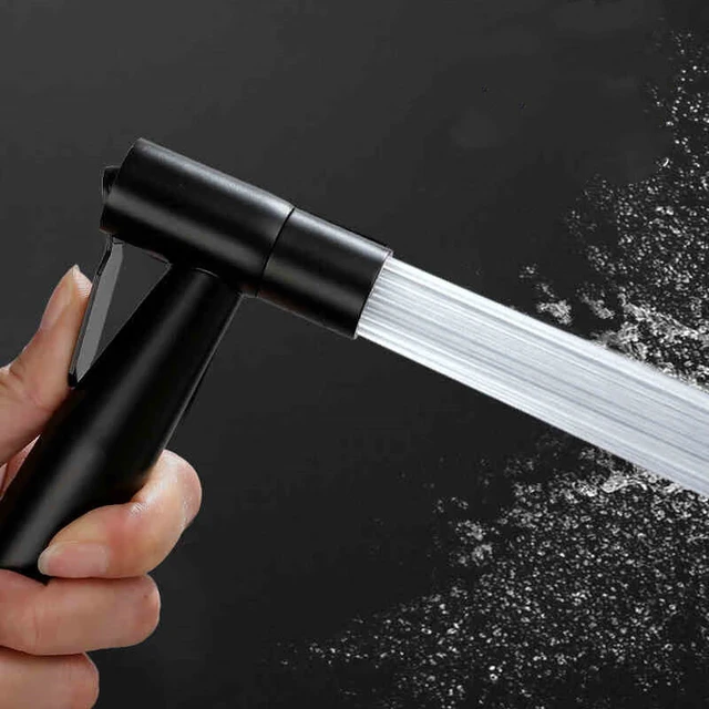 鲸意卫生间马桶喷枪手持小喷枪冲洗器蹲便器清洗屁股妇洗器 单喷枪1个