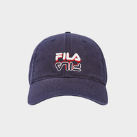 FILA 男女同款鸭舌帽 环宇蓝