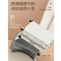 MINISO/名创优品行李箱男女潮流大容量旅行拉杆箱密码箱 喜庆红【拉链款】 26寸【旅游相伴】