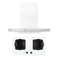 富士帝 大风量抽吸油烟机高静压油烟机烟灶套装组合 FR705T+FH270