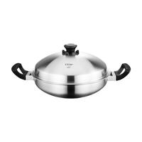 316皇后锅锅具精钢金锅火锅食品级不锈钢炒菜炒锅