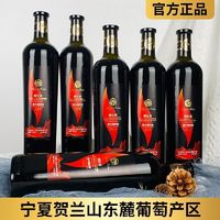 塞尚贺兰 黑皮诺 干红葡萄酒 750ml*6瓶 整箱装