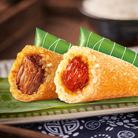 三全粽子鲜肉粽蜜枣豆沙甜粽子板栗猪肉粽子素粽端午
