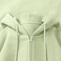 雪中飞 SNOWFLYING短款外套女春秋薄款2025小个子韩版宽松上衣开衫卫衣PC 豆绿色|4186 160/84A