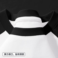 迪士尼（Disney）童装儿童长袖T恤圆领上衣女孩时尚插肩纯棉男童秋装打底衫 迪自然黑 130