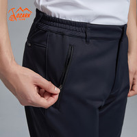 奥索卡 OZARK GEAR户外男士软壳裤 秋冬新再生环保防泼水徒步运动休闲裤 207309 黑-301 190