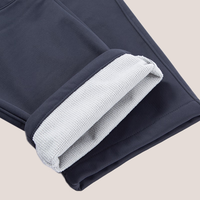 奥索卡 OZARK GEAR户外男士软壳裤 秋冬新再生环保防泼水徒步运动休闲裤 207309 子夜蓝-201 185