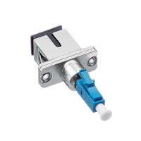 通信汪 CommKing 光纤适配器LC公-SC母/UPC 光纤跳线尾纤转接头公母耦合器阴阳法兰 CKAD-3M1F