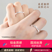 银戒指999纯银对戒款一对女男求婚婚戒小众设计 ⬆️选礼盒下单⬆️