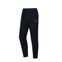 361度运动裤男直筒裤2025春季冰丝速干裤九分裤宽松休闲裤子 超级黑652514706G 3XL