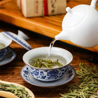 御2024新茶 杭州特产绿茶 雨前一级龙井茶叶250g传统纸包实惠口粮茶 雨前一级纸包250g