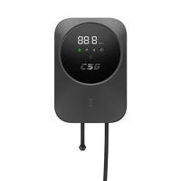 CSG科大智能充电桩家用7kw交流充电桩适用特斯拉比亚迪byd极氪小米汽车大眼萌蓝牙4G含30米安装服务