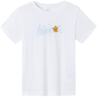 NIKE 耐克童装男女童圆领短袖T恤23夏季卡通印花LOGO儿童运动休闲上衣  110 /52 【建议身高98-104cm】