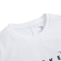 NIKE 耐克童装男童DRI-FIT速干短袖T恤夏季舒适儿童运动短T上衣 纯白色 110 /56 【身高104-110cm】