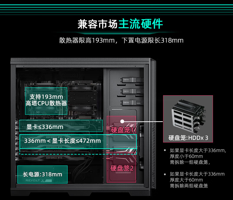 PHANTEKS 追风者614PC E-ATX机箱非侧透黑色【报价价格评测怎么样