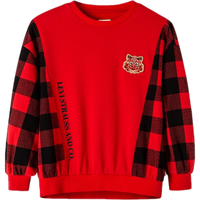 Levi's 李维斯童装女童纯棉卫衣虎年生肖款春秋毛圈休闲上衣  110 /52 【建议身高98-104cm】