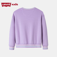 Levi's 李维斯童装女童小怪兽卫衣春秋儿童圆领可爱上衣 兰花盛开 155 /76 【身高158-170cm】