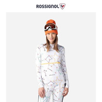 ROSSIGNOL卢西诺女士滑雪服基础层JCC联名款保暖柔韧修身雪衣内搭 蓝色星座 S