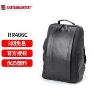 工匠与艺人 ARTISAN&ARTIST Artisan＆Artist）RR-406C AA摄影双肩休闲旅行相机包大容量尼龙/牛皮 黑色 官方标配