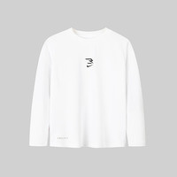 NIKE 3BRAND 耐克男童DRI-FIT速干长袖T恤2025春季儿童休闲上衣打底衫 纯白色 160 /76 【身高152-158cm】