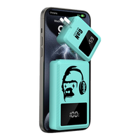  ideo 20000毫安大容量 移动电源 自带线 插头