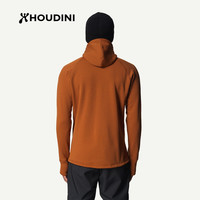 HOUDINI胡丁尼PowerHoudi魔术大师户外25春新男polartec抓绒外套 Cinnamon Brown（肉桂棕） XL（身高175-185cm体重70-90kg）