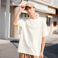 361度运动t恤男女同款2025春季宽松休闲上衣圆领短T恤 4XL